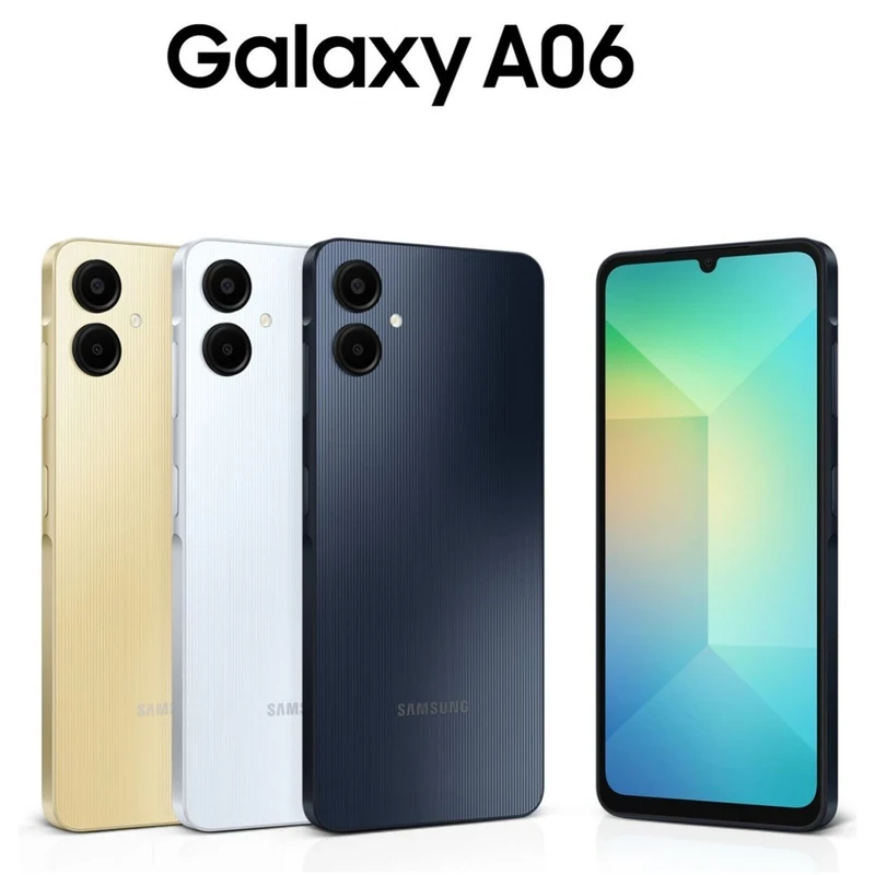 Samsung Galaxy A06 Dual SIM Storage 64GB And RAM 4GB Mobile Phone