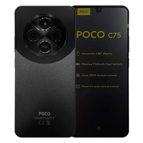 xiaomi poco c75 256gb and 8gb ram mobile phone