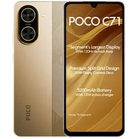 گوشی موبایل شیائومی مدل Poco C71 ظرفیت 128 گیگابایت رم 4 گیگابایت