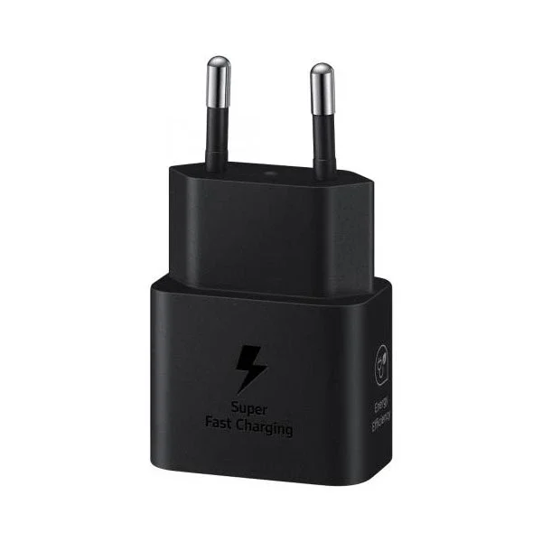 شارژر فست 25 وات سامسونگ مدل EP-T2510، دارای خروجی Type C، پشتیبانی از شارژ ایمن (MultiProtect)